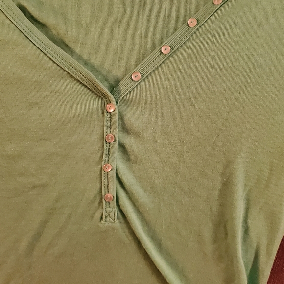 Mint button shirt - Picture 2 of 2